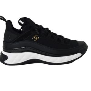 CHANEL Women's Black Sneaker Size 8.5